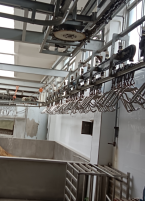 空滑轮回空系统（回空输送机总长共45米）